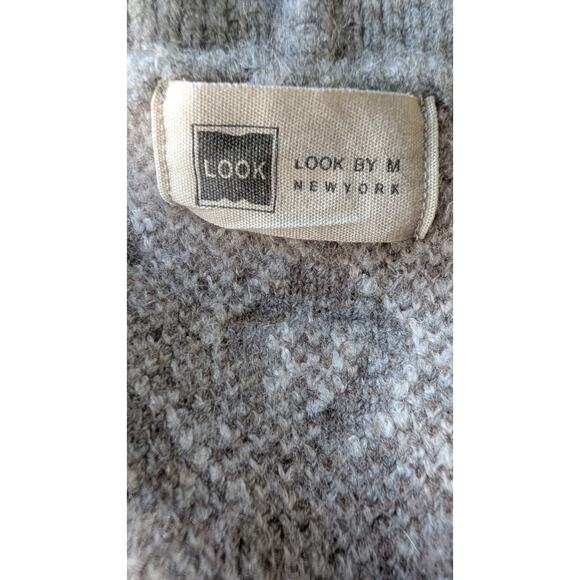 Look By M New York Leopard Animal Print Cardigan Sweater Dolman os soft roomy - Picture 6 of 6